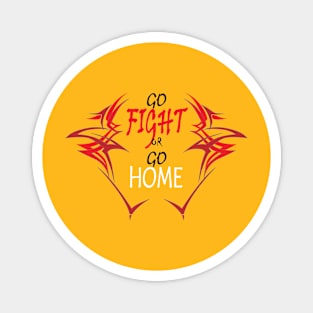 vector design - go fight Magnet